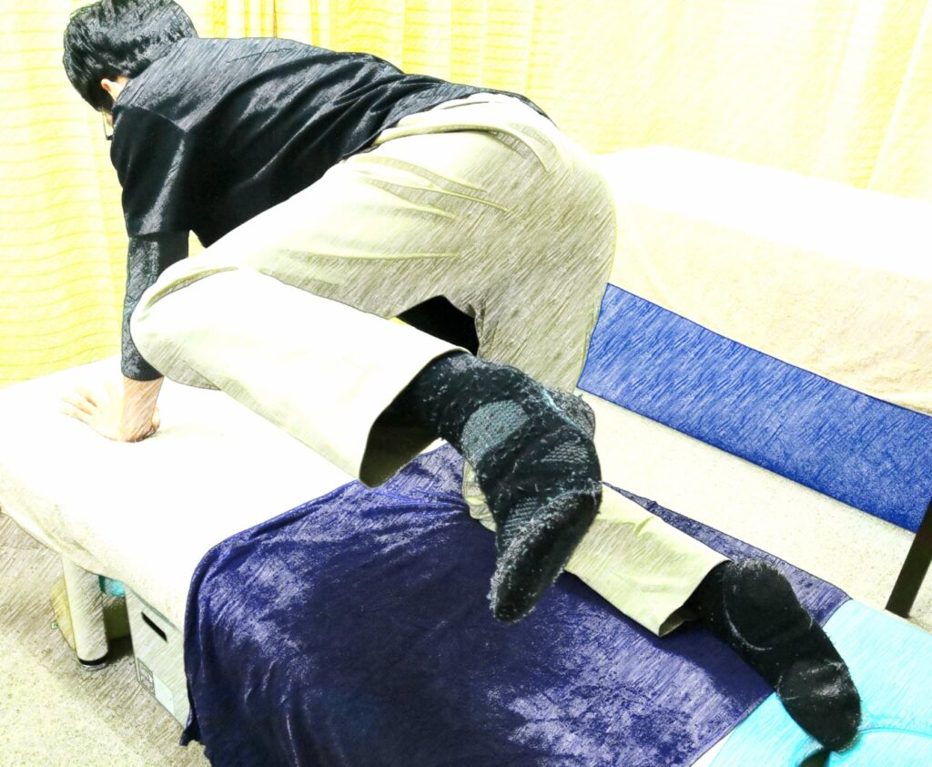 お尻ストレッチ②