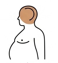 太っている人ノアイコン